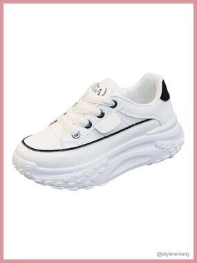 Women's Lightweight Wedge Sneakers Comfortable Breathable Walking Shoes